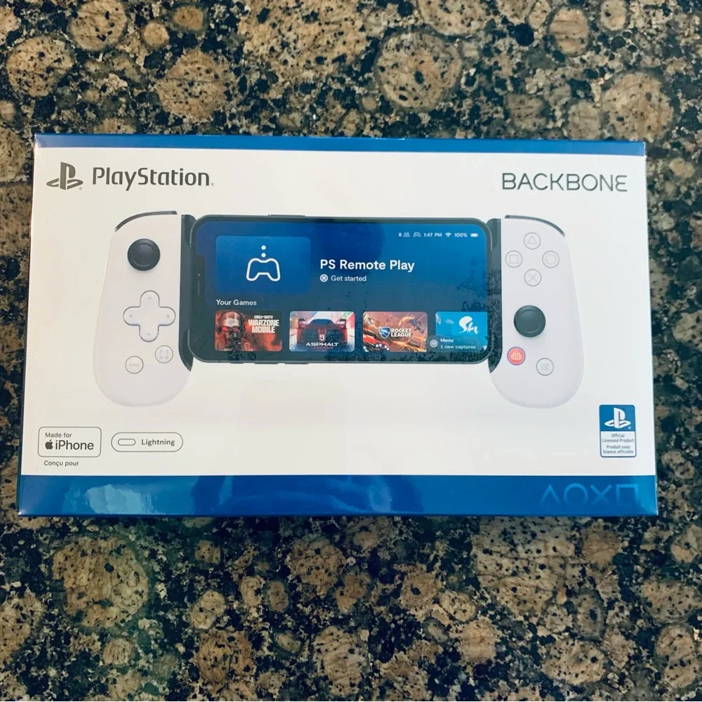 NWT PlayStation Backbone One Edition (Lightning) iPhone Mobile Gaming Controller